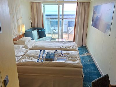 Foto von Balkonkabine 6209 auf AIDAluna