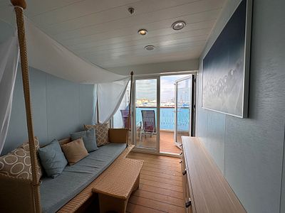 Foto von Verandakabine Deluxe mit Lounge 9232 auf AIDAnova